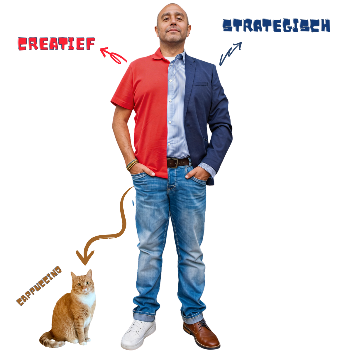 Canol Zeren — creatief & strategisch, met kat Cappuccino